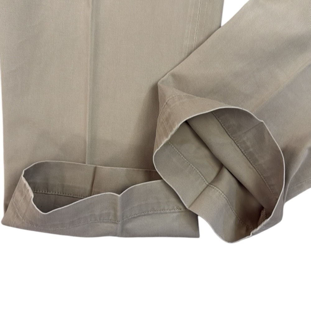 VTG 90’s Polo Ralph Lauren Ethan Pleated Front Chino Pant Tan Cotton Pony 36x32 - Picture 11 of 15